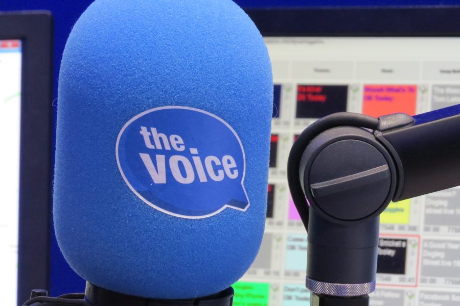 Radio Interview at The Voice FM's New Studio